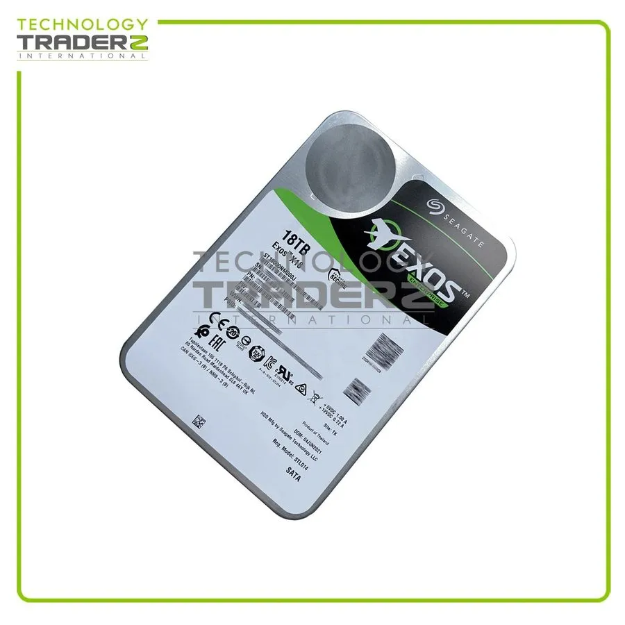 Жёсткий диск ST18000NM000J Seagate Exos X18 3.5" 18TB SATA 6Gb 7.2K Enterprise H