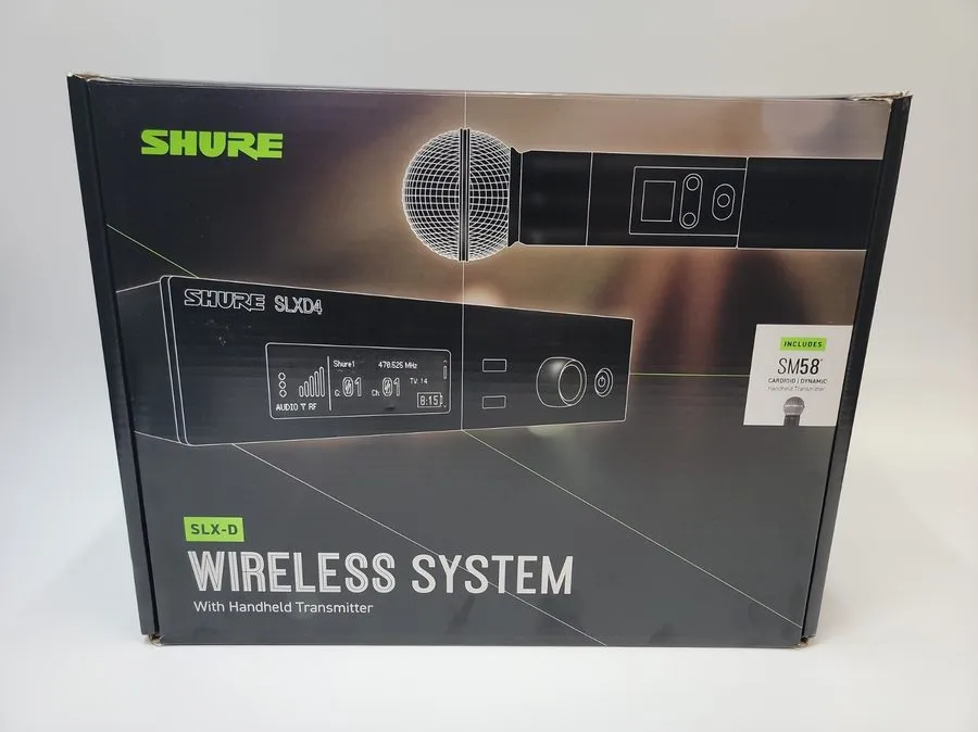 Радиосистема Shure SLXD24/SM58 G58 Wireless System w/ SM58 Handheld Microphone G