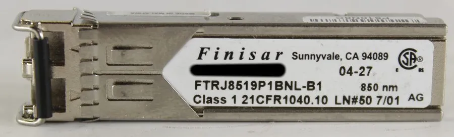 Трансивер Finisar FTRJ8519P1BNL-B1 850nm SFP Fiber Transceiver