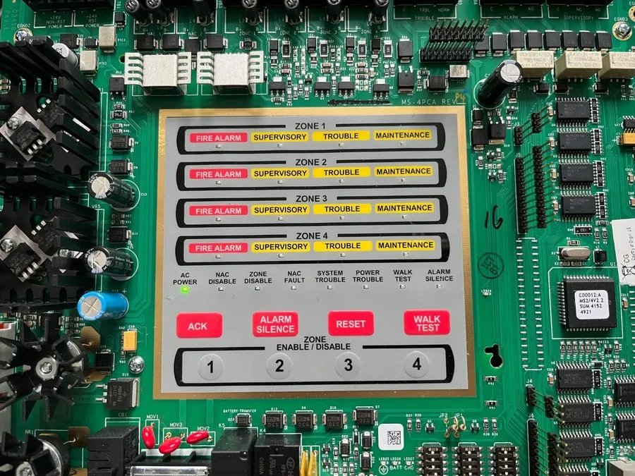 Трансивер Notifier SFP-2404 Fire Alarm Control Panel Conventional 4-Zone