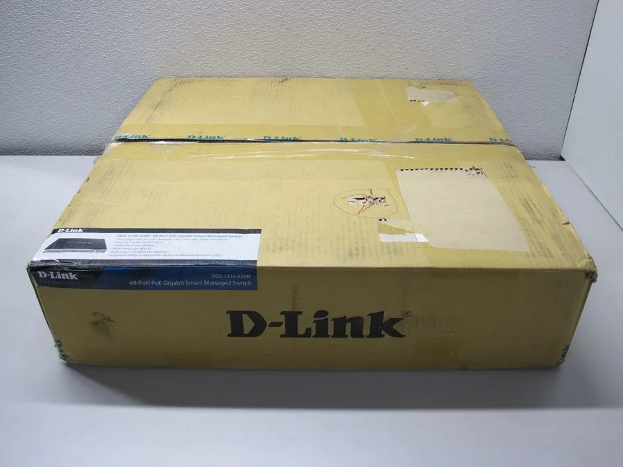 Коммутатор D-LINK DGS-1210-52MP 52-PORT SMART MANAGED GIGABIT POE+ SWITCH