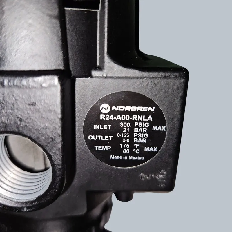 Трубопроводная арматура Norgren R24-A00-RNLA Pressure Regulator, 1-1/4" PTF, 10  — фото лота 1
