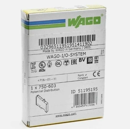 ПЛК WAGO 750-603 PLC Module