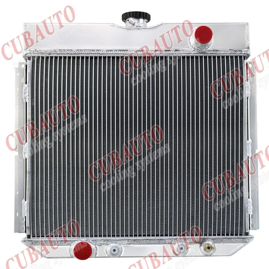 Измерительный инструмент 4 Row Radiator Fit 67-1973 Ford Mustang Maverick Mercur — фото лота 1