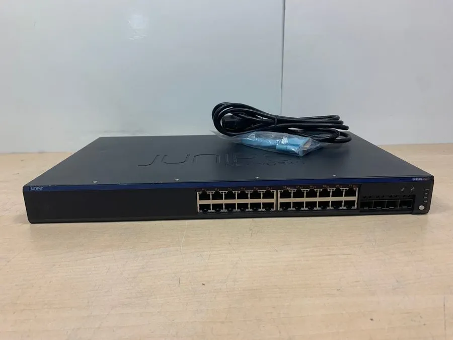 Коммутатор Juniper EX2200-24P-4G 24 Port POE Gigabit Managed Ethernet Switch