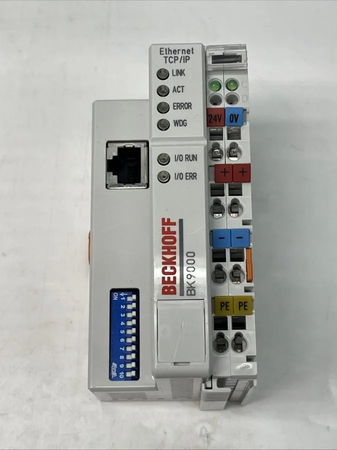 IIoT-устройство BK9000 BECKHOFF EtherCAT Coupler — фото лота 1