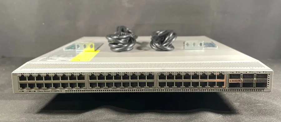 Коммутатор Cisco Nexus N3K-C31108TC-V 48 Port 48x10Gbe 6x100 QSFP28 Switch