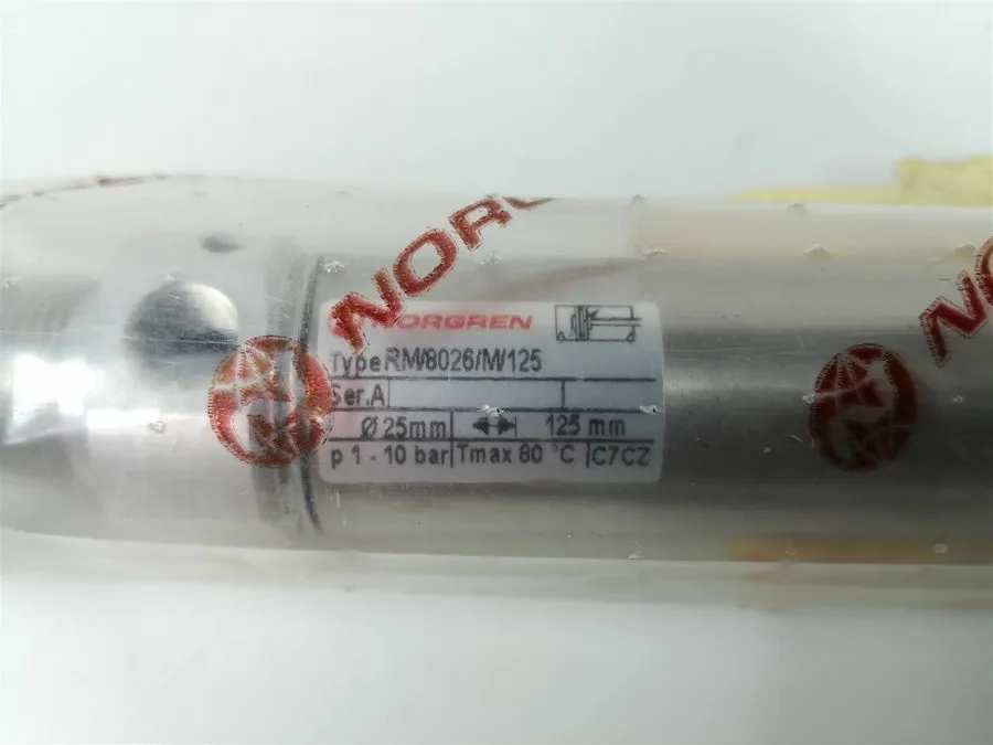 Пневмоцилиндр Norgren RM/8026/M/125 Pneumatic Cylinder