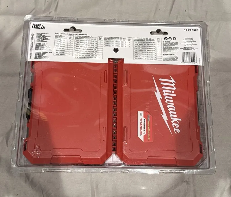 Режущий инструмент Milwaukee 48-89-4672 SHOCKWAVE Impact Duty RED HELIX Titanium