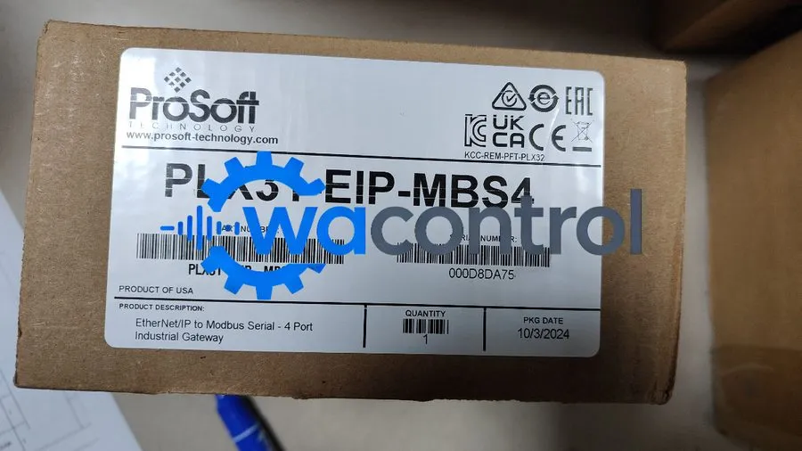 Шлюз полевой шины PROSOFT PLX31-EIP-MBS ETHERNET/IP TO MODBUS SERIAL INDUSTRIAL 