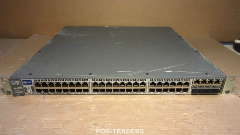 Коммутатор HP Pro Curve Switch 2848 J4904A 48x 10/100 Ethernet Ports & 4 SFP Por