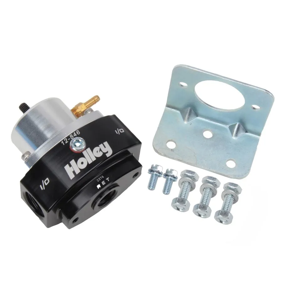 Трубопроводная арматура Holley 12-846 HP Billet EFI By Pass Fuel Pressure Regula