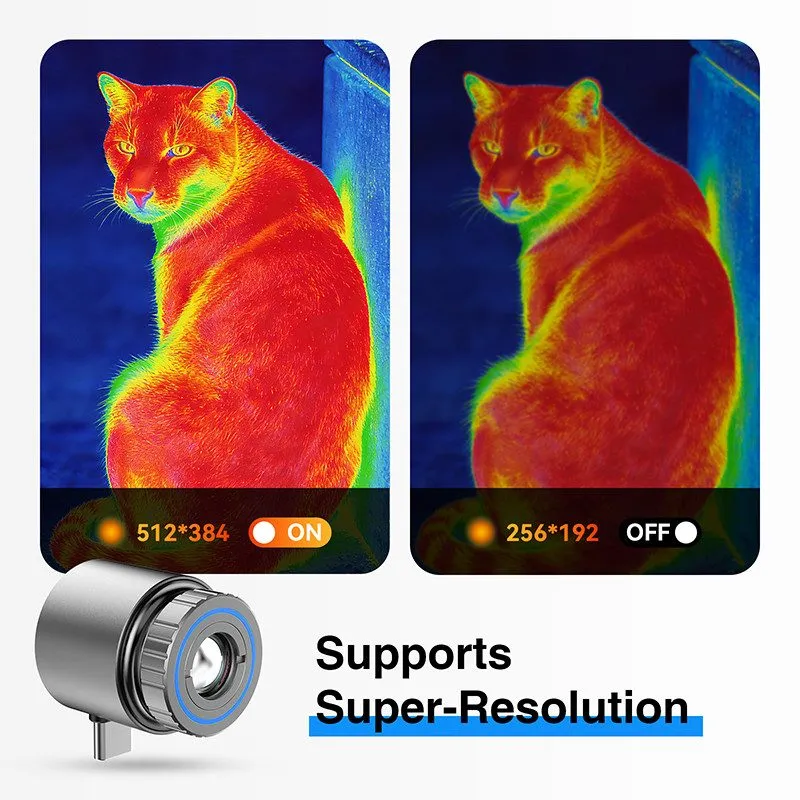 Оптико-электронная система GTGUARD Portable C210 Smartphone Thermal Imager Ai512 — фото лота 1