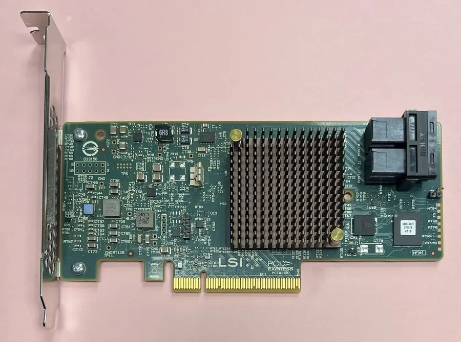 Контроллер Dell WFN6R LSI MegaRAID SAS 9341-8I 12GB/S Storage RAID Controller Ca