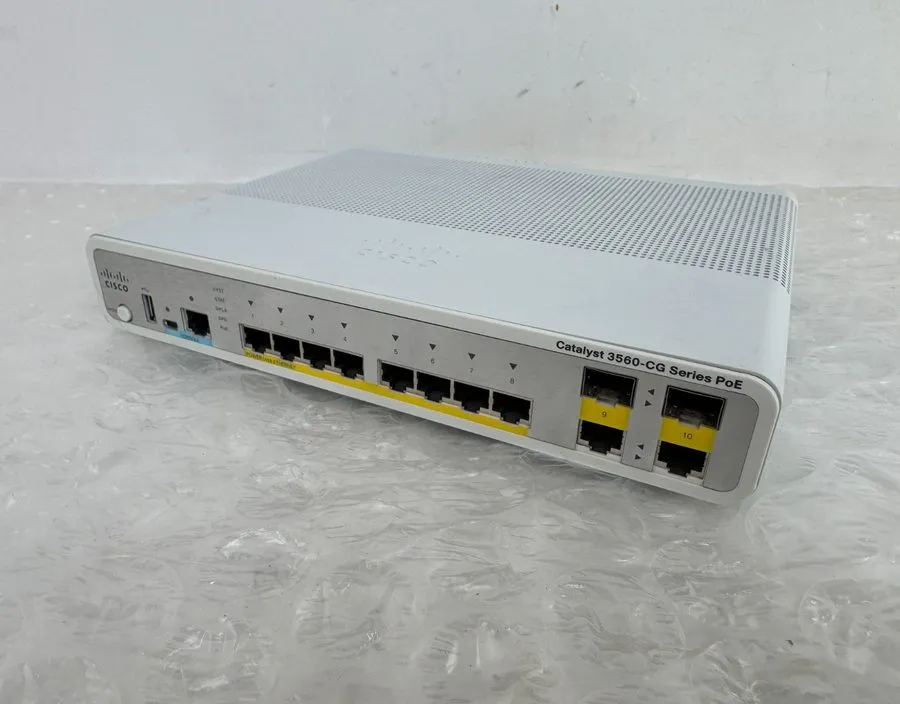 Коммутатор Cisco Catalyst WS-C3560CG- -S 8-Port PoE Gigabit Managed Switch