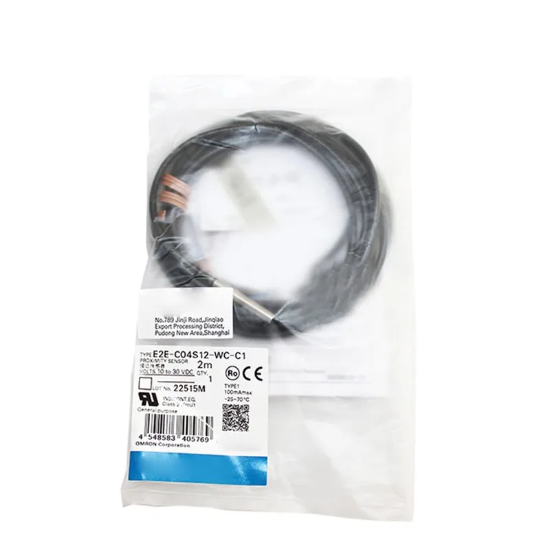 Датчик приближения Omron Proximity Sensor E2E-CR8C1 12-24vdc NPN N.O