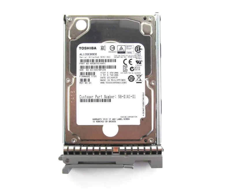 Жёсткий диск UCS-HDD900GI2F106 Cisco 900GB 10K 6Gbps SAS 2.5'' Hard Drive 800-35