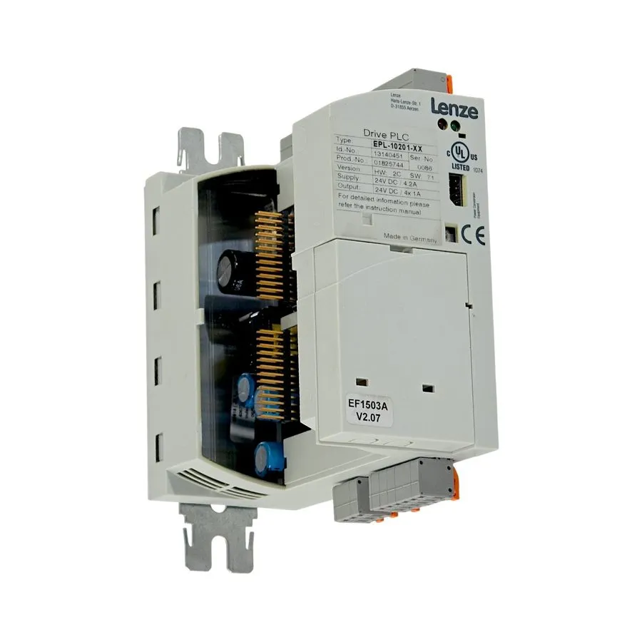 ПЛК LENZE DRIVE PLC BASE UNIT ID:13408978 EPL-10201