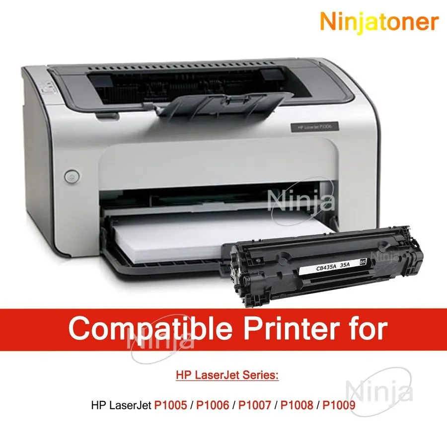 Лазерный принтер 12PK CB435A 35A Laser Toner