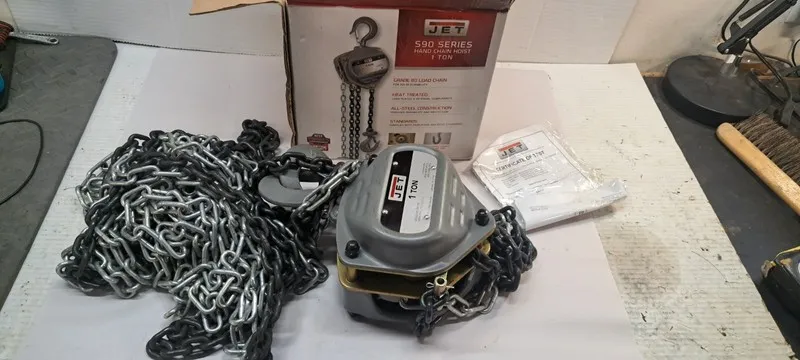Таль JET 825-101912 S90-100-20 1 TON HAND CHAIN HOIST W/ 20 LIFT