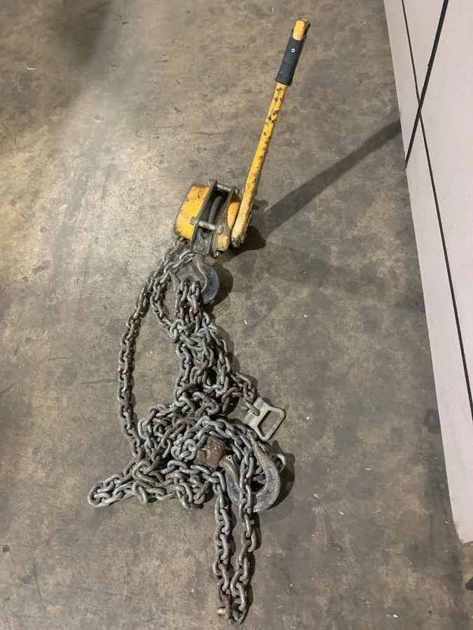 Таль Badger LC0015 Lever Chain Hoist Come-Along Ratchet Puller — фото лота 1