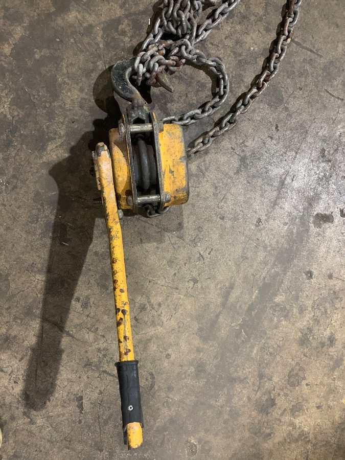 Таль Badger LC0015 Lever Chain Hoist Come-Along Ratchet Puller — фото лота 2
