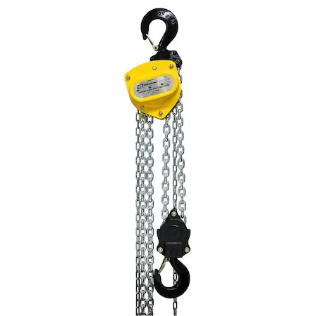 Таль Oz Lifting Products Oz030-10Chop Manual Chain Hoist, 6000 Lb., Lift 10 Ft — фото лота 1