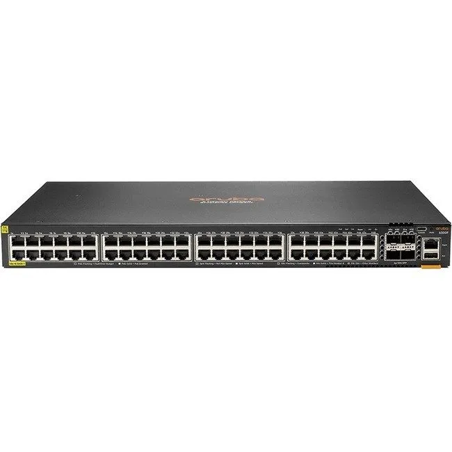 Коммутатор HPE 6300F 24-port 1GbE Class 4 PoE and 4-port SFP56 Switch — фото лота 1