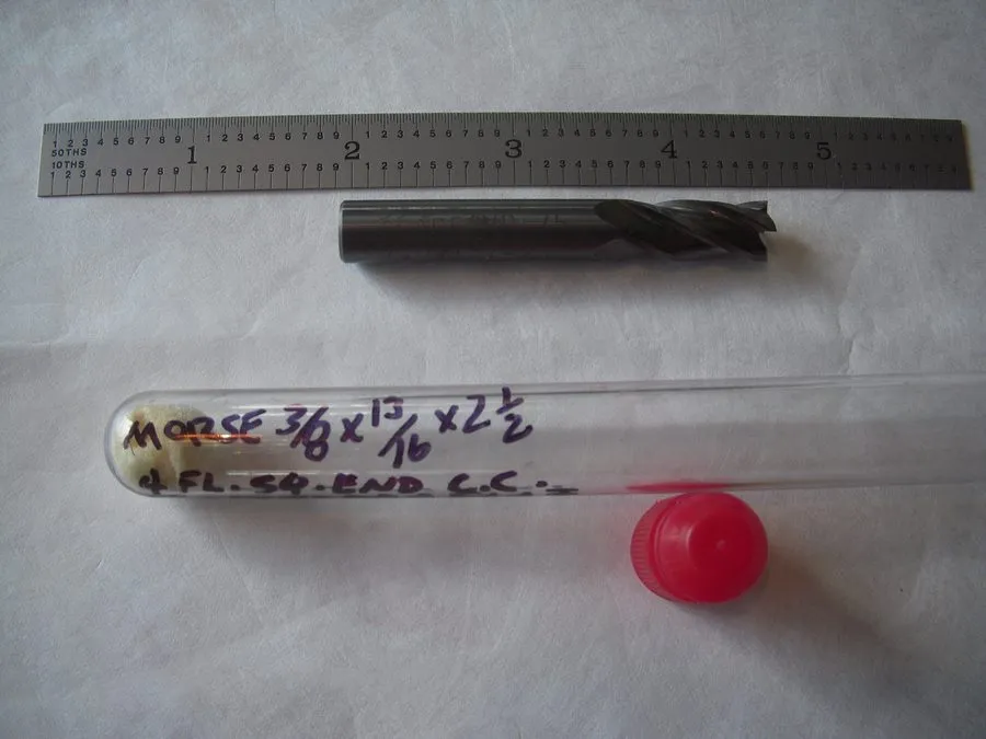 Режущий инструмент MORSE USA 3/8" X 13/16" LOC X 2 1/2" OAL4FL. SQ. END C.C. CAR
