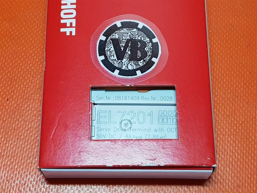 Модуль ввода-вывода El7201 Beckhoff EtherCAT Servo Drive Terminal 50v Dc 4A