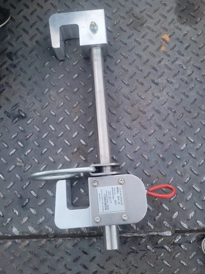 Складское оборудование Miller Fall Protection 8814-12/SS/Alum. Adj. Beam Anchor — фото лота 1