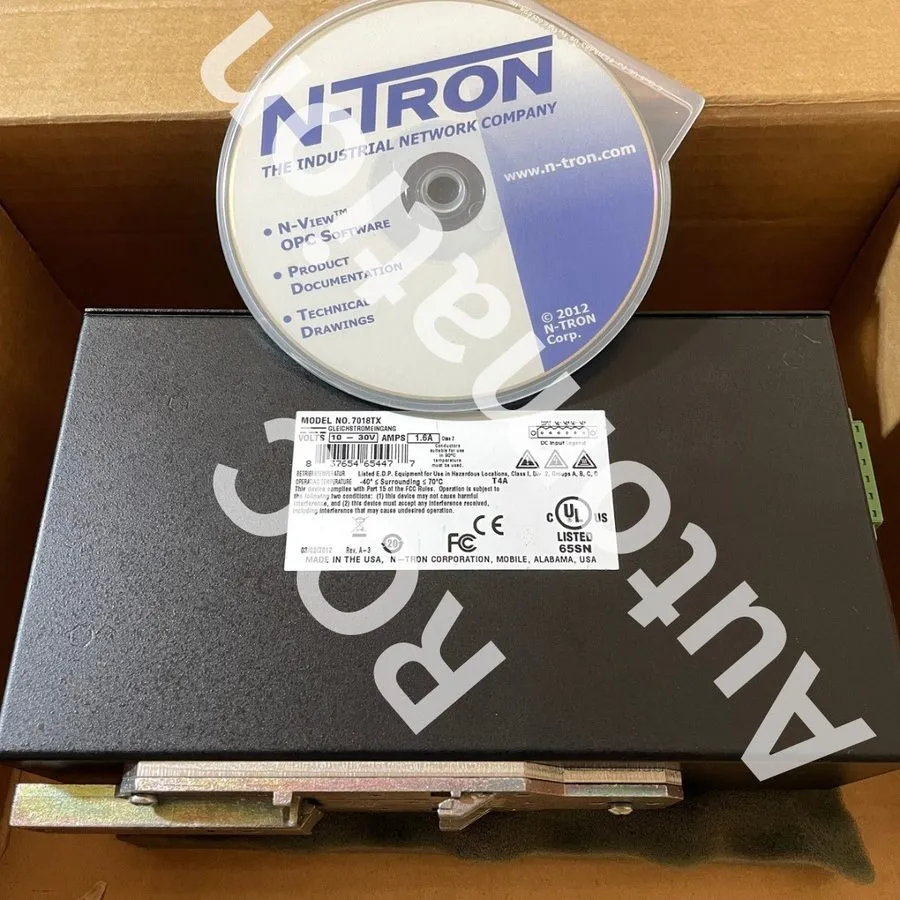 Коммутатор Red Lion N-Tron 7018TX Managed Industrial Ethernet Switch 18-Port Ope — фото лота 2