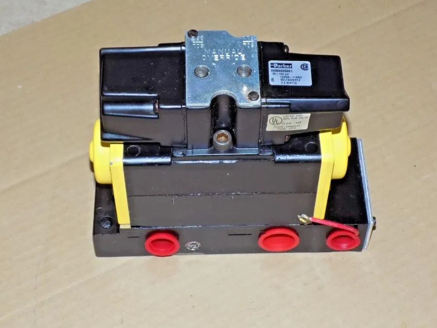 Электромагнитный клапан Parker HHB4005001 Pneumatic Solenoid Valve 35-150PSI 120