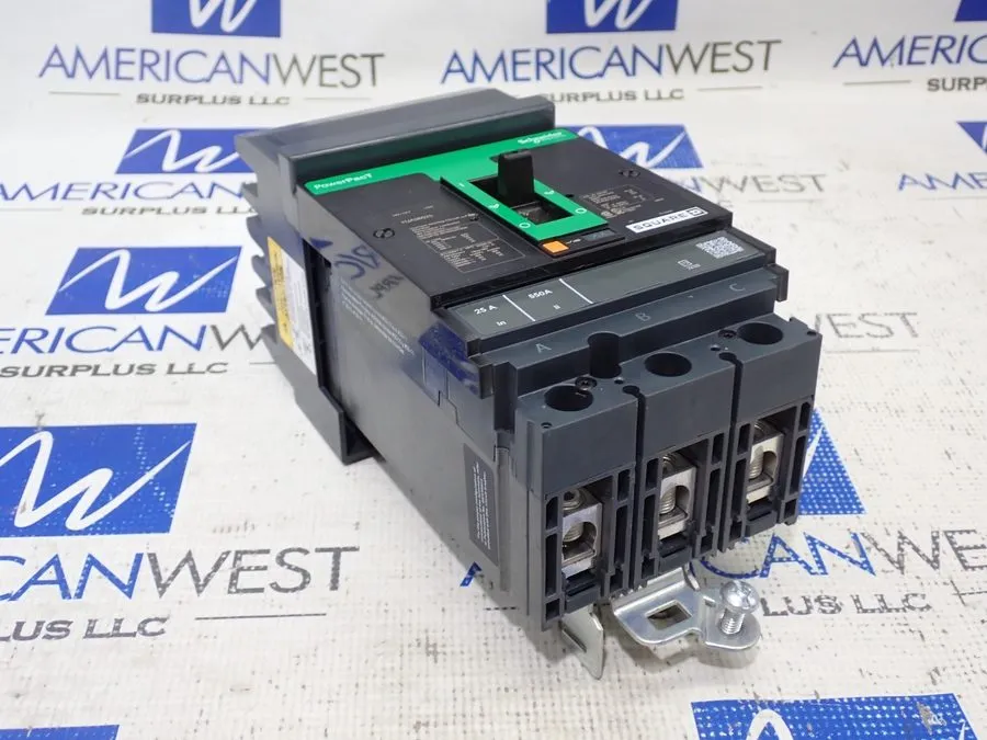 Автоматический выключатель Square D HJA36025 3 Pole 25 Amp 600 Volt 65kA@480V I-