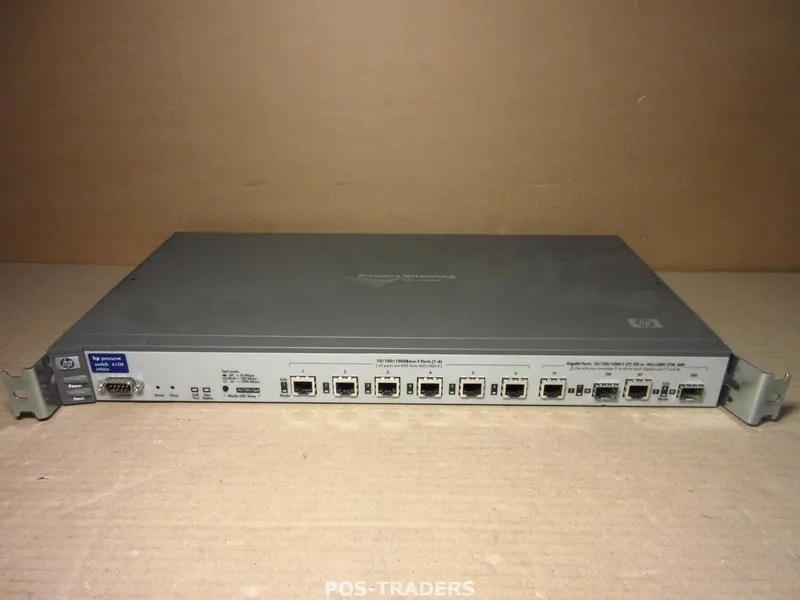 Коммутатор HP J4902A ProCurve Switch 6108 6x 10/100/1000 + 2x Dual Personality P