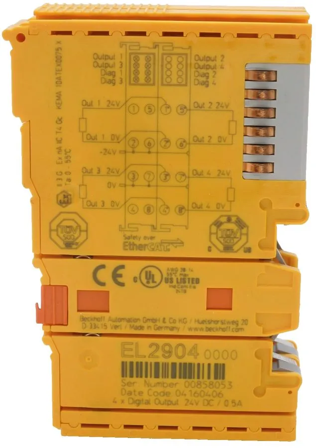 Модуль ввода-вывода BECKHOFF, EL2904