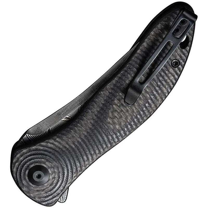 Сервер Civivi Synergy3 Linerlock Tanto C20075B-DS1 3.25" Damascus Carbon Fiber F