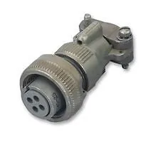 Разъём Amphenol Industrial, MS3106E18-1S, Circular MIL Spec Connectors qty-2 — фото лота 1
