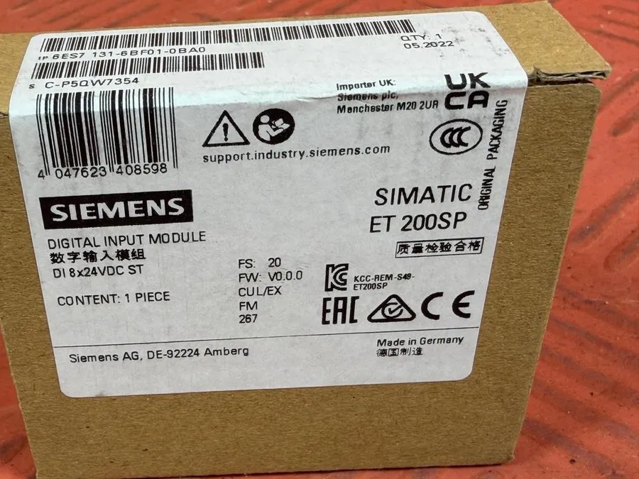 Модуль ввода-вывода Siemens 6ES7131-6BF01-0BA0