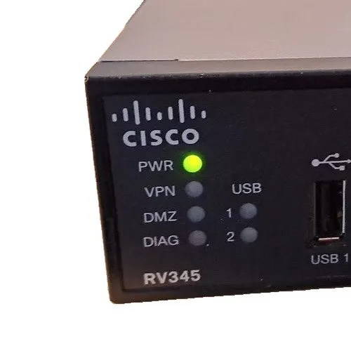 Маршрутизатор Cisco RV345 Dual WAN Gigabit VPN Router 16-Port Switch w/8 PoE+Por