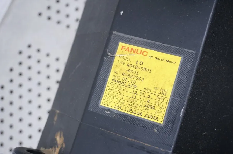Серводвигатель Fanuc A06B-0501-B001 AC Servo Motor 2000 RPM 90 Day