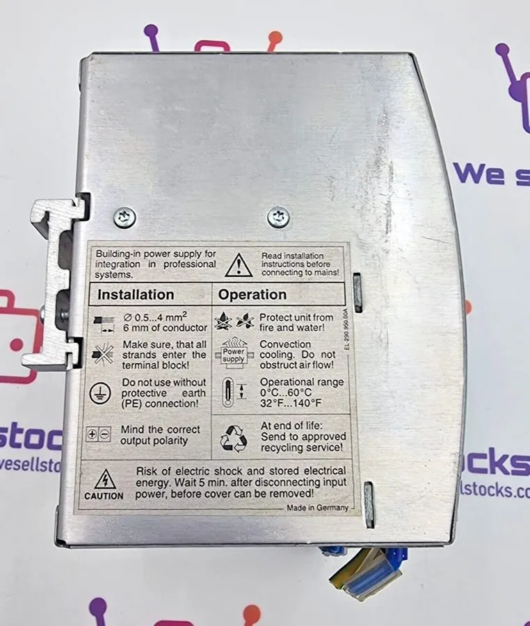 Блок питания PULS SL10.100 24VDC 10A DIN RAIL INDUSTRIAL POWER SUPPLY 240W