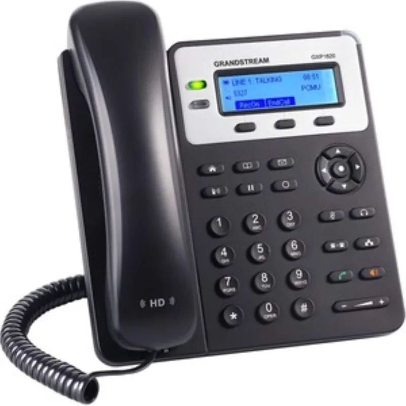 Grandstream GXP1620 IP Phone | 2 Lines, 2 SIP 10.4 x 7.3 x 4.6 inches, Black