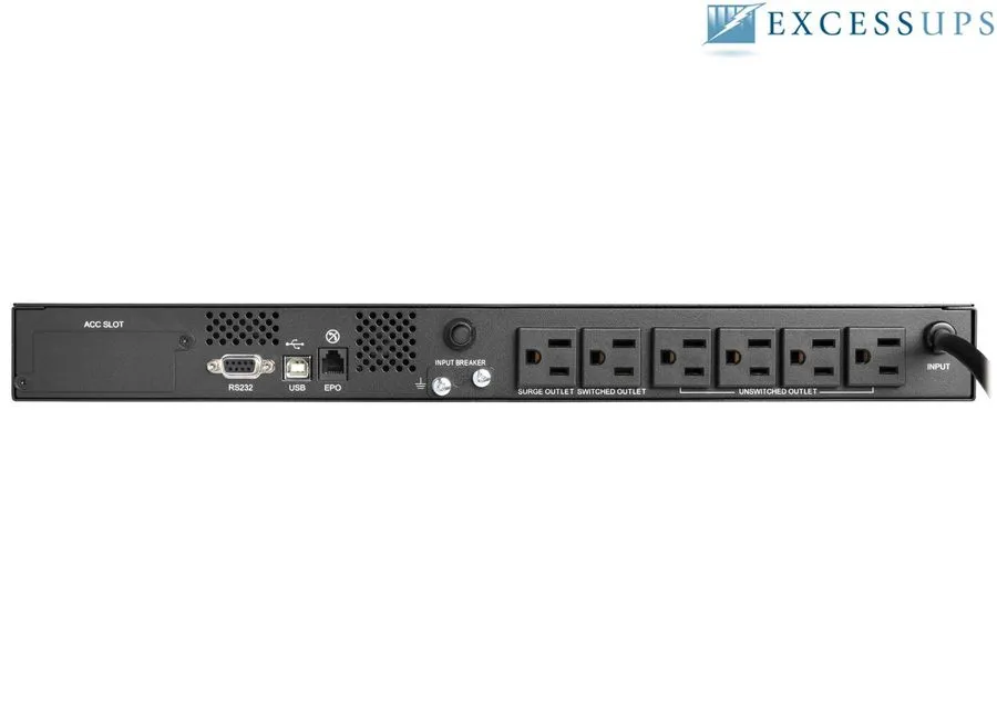 ИБП Tripp Lite SMART500RT1U 1U Rackmountable UPS 500VA 300W 6 Outlet 120V AVR