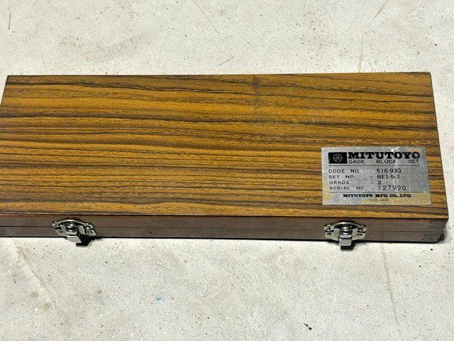 Концевые меры Mitutoyo Gauge Block Set 516-930, Grade 2