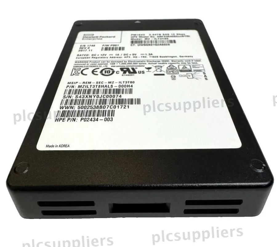 SSD-накопитель Samsung PM1643 3.84TB SAS ARFX3840S5xnNTRI MZ-ILT3T80 12Gb/s 2.5"