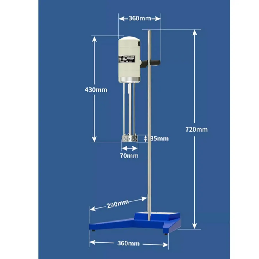 Гомогенизатор 40L Lab High Speed Shear Emulsification Homogenizer Emulsion Mixer — фото лота 2