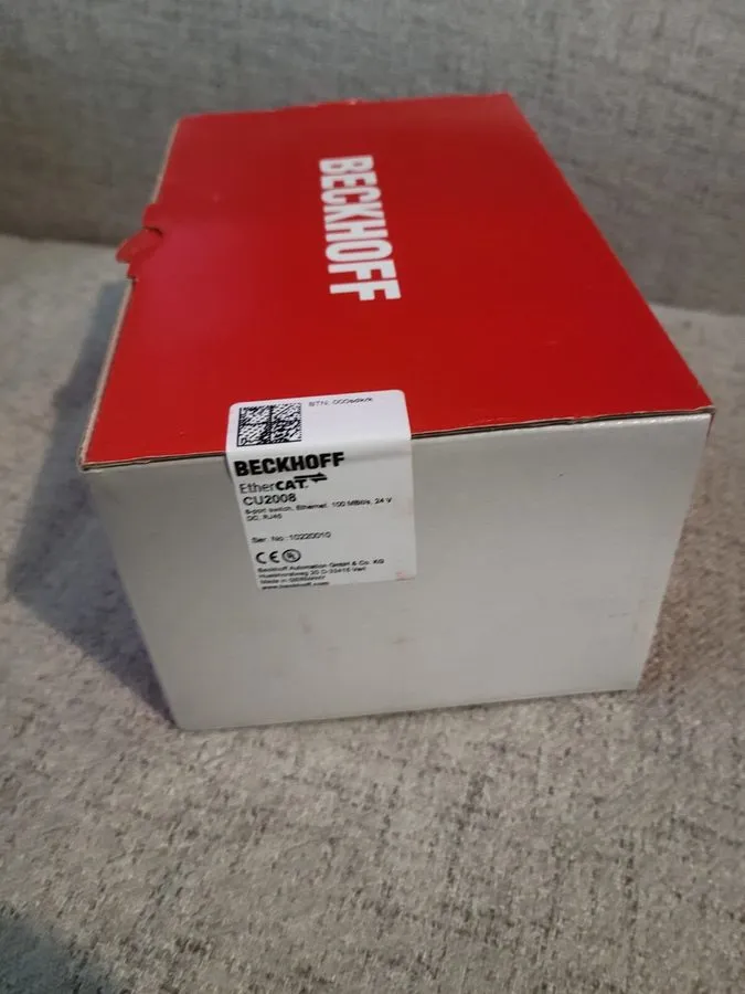 Коммутатор BECKHOFF CU2008 8-Port Ethernet Switch 24VDC