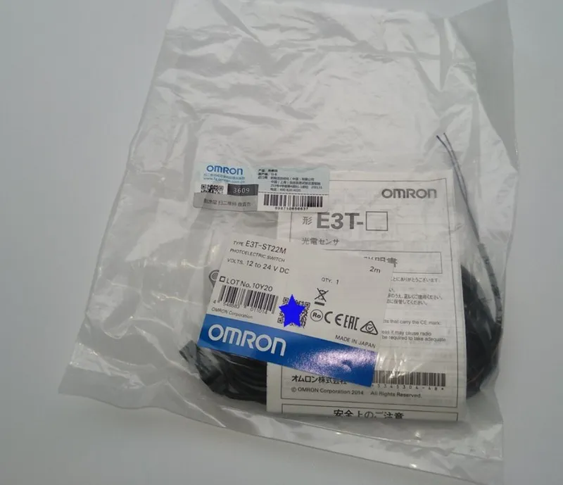 Фотоэлектрический датчик OMRON photoelectric sensor E3T-ST22M 2M