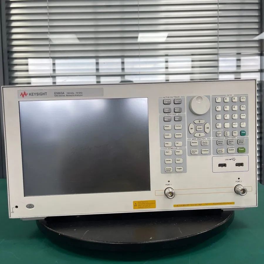 Анализатор цепей Keysight E5063A Network Analyzer 100kHz-18GHz, Opt 2H5 006 011 